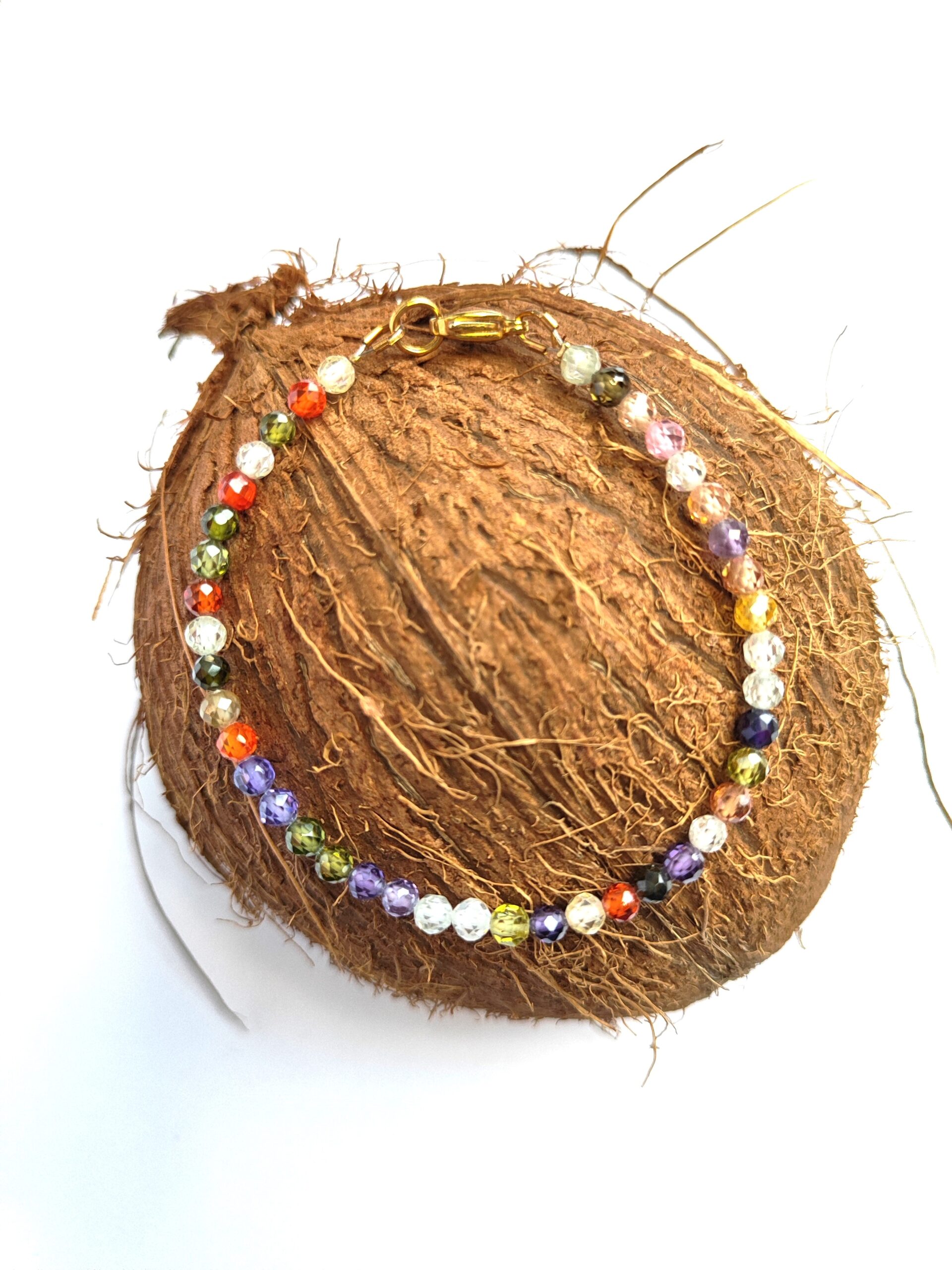 Žėrinčio cirkonio apyrankė