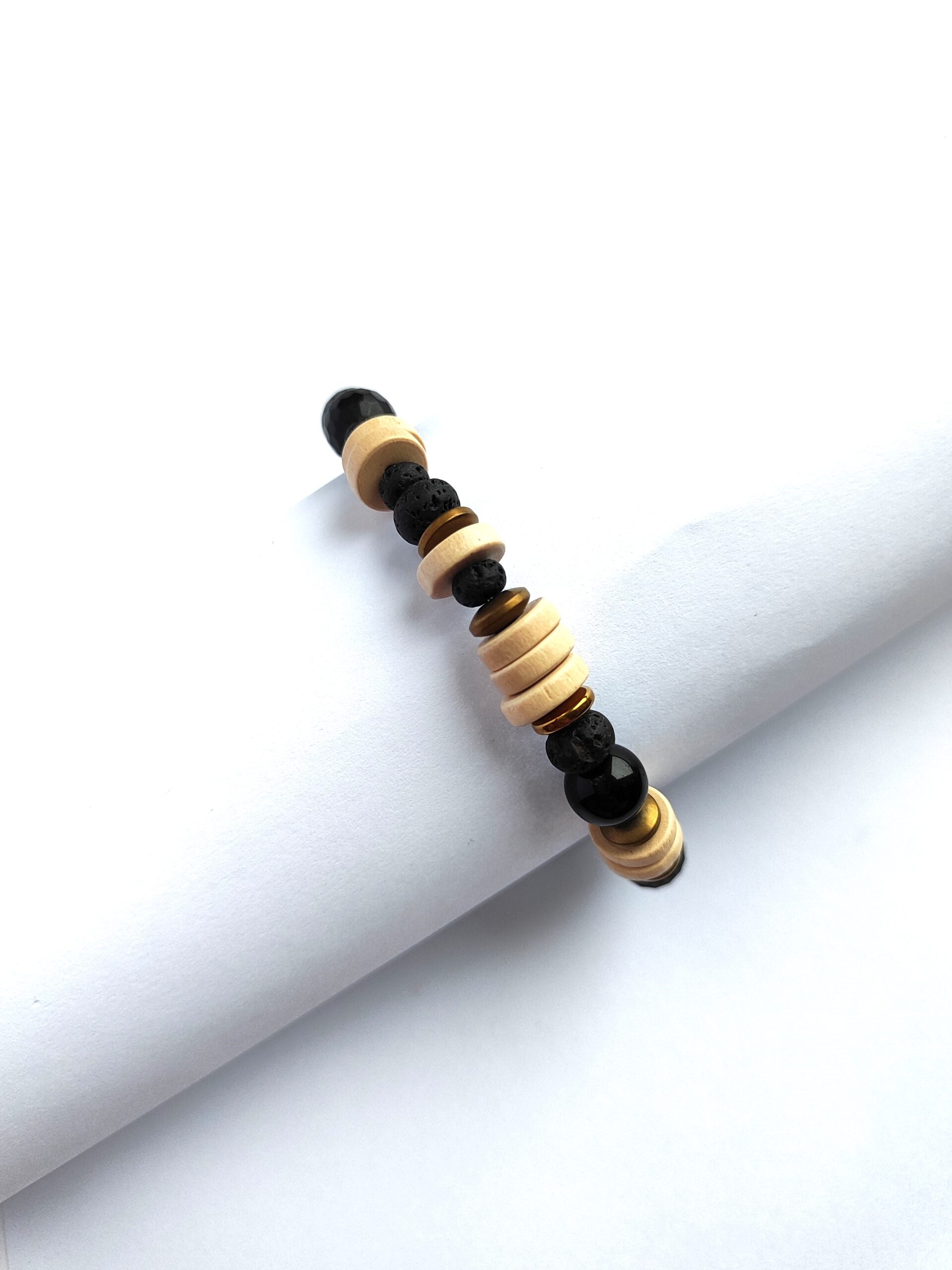 Vyriška onikso apyrankė