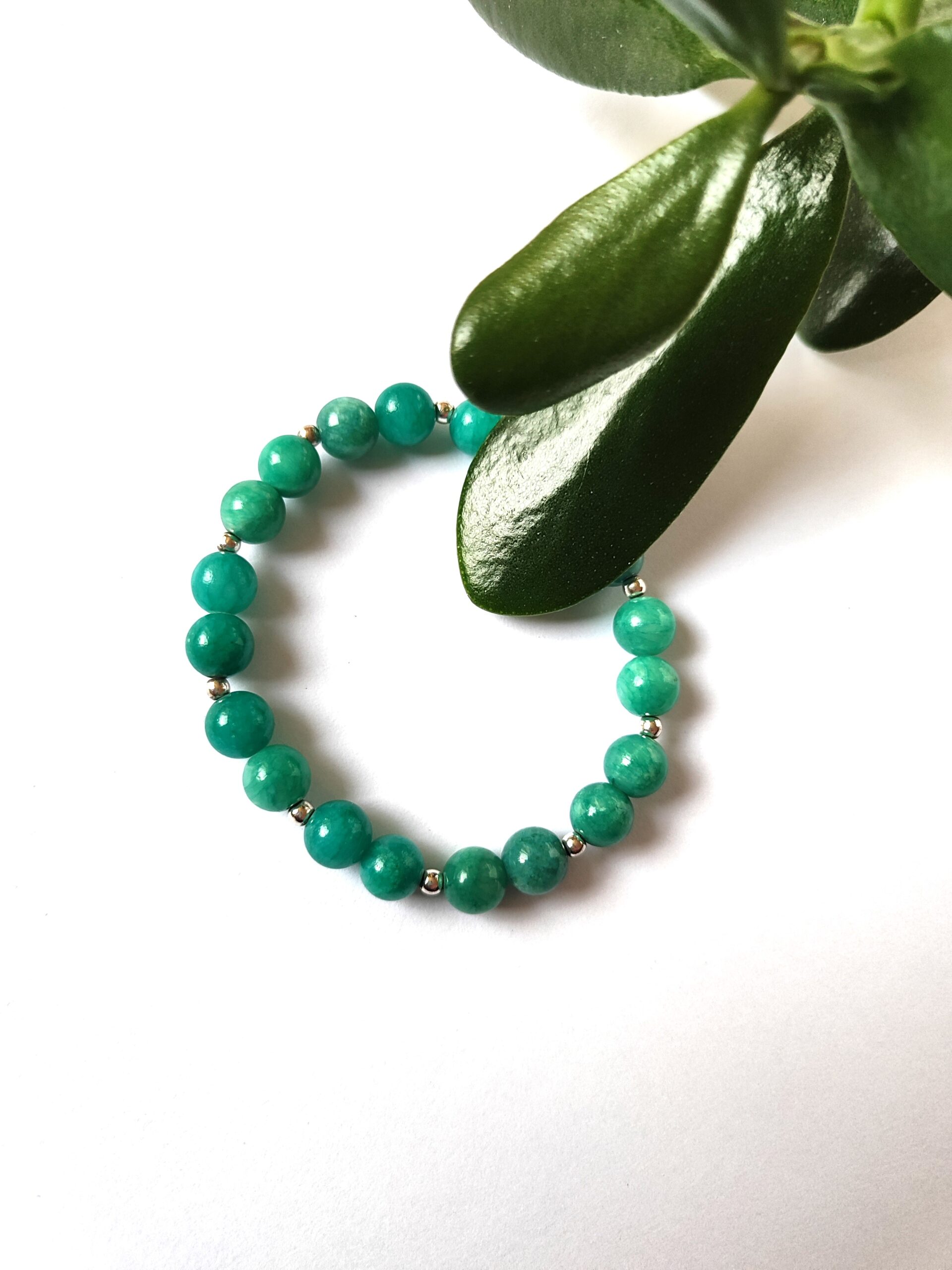 Natūralaus žadeito apyrankė