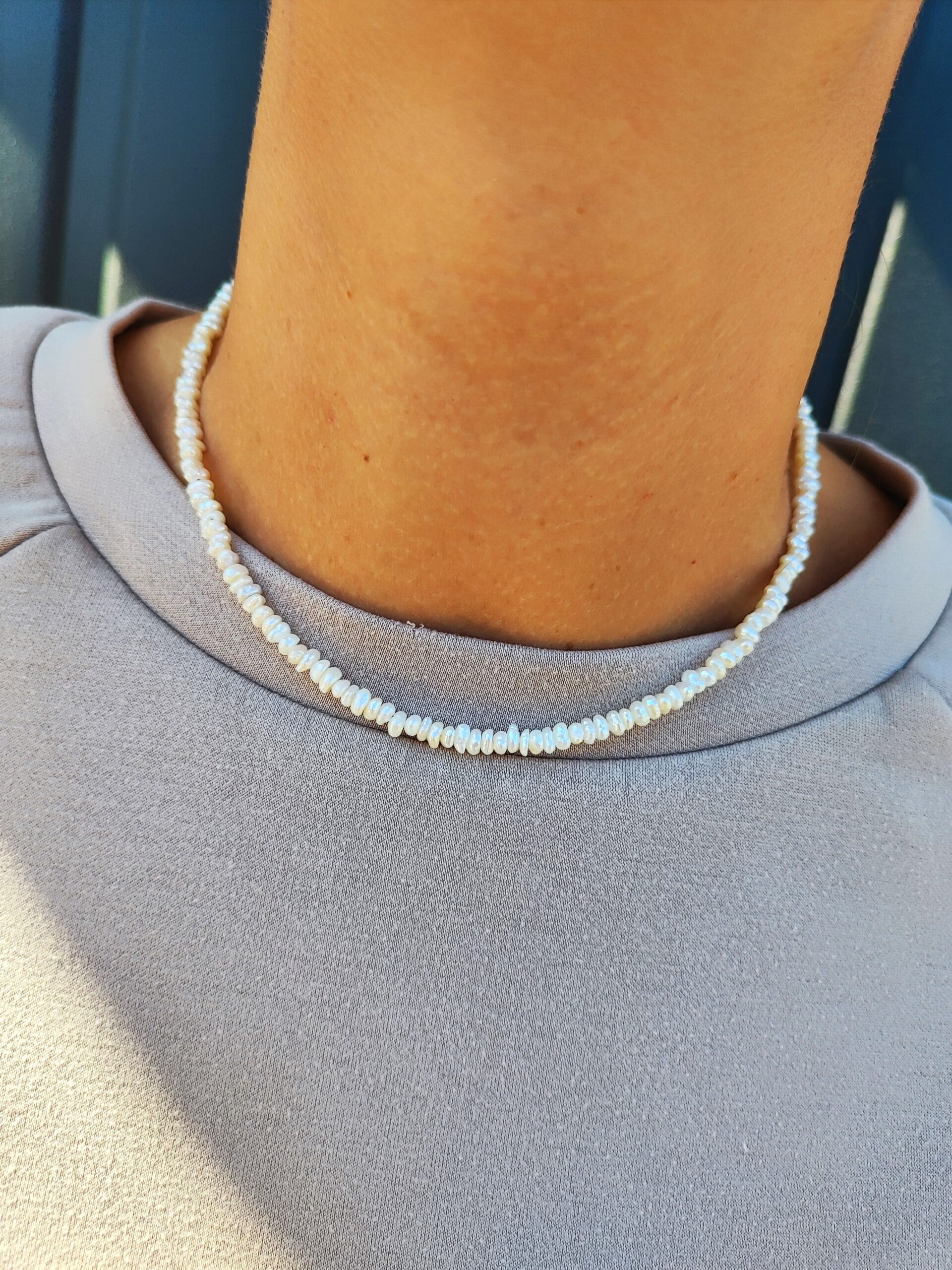 Upinių perlų vėrinys