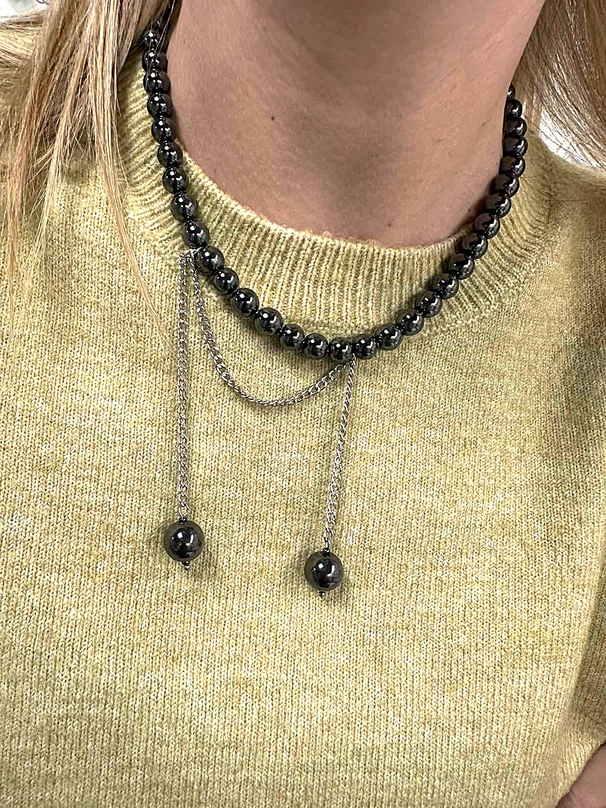 Stilingas hematito vėrinys